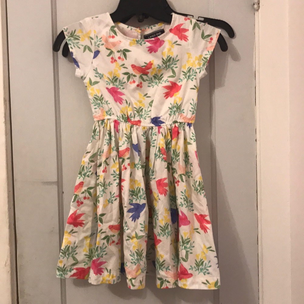 Lands Ends Bird Dress